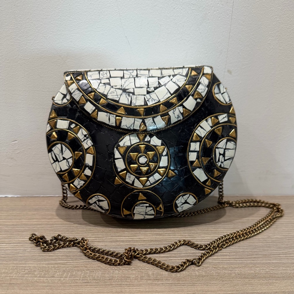 FROM ST. XAVIER- purchased at Bloomingdale’s. Beautiful mosaic style crossbody.